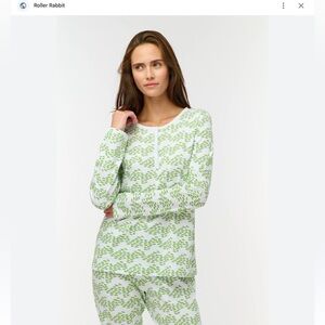 Roller Rabbit Women's Lilly sisto Pajama Set minow fish